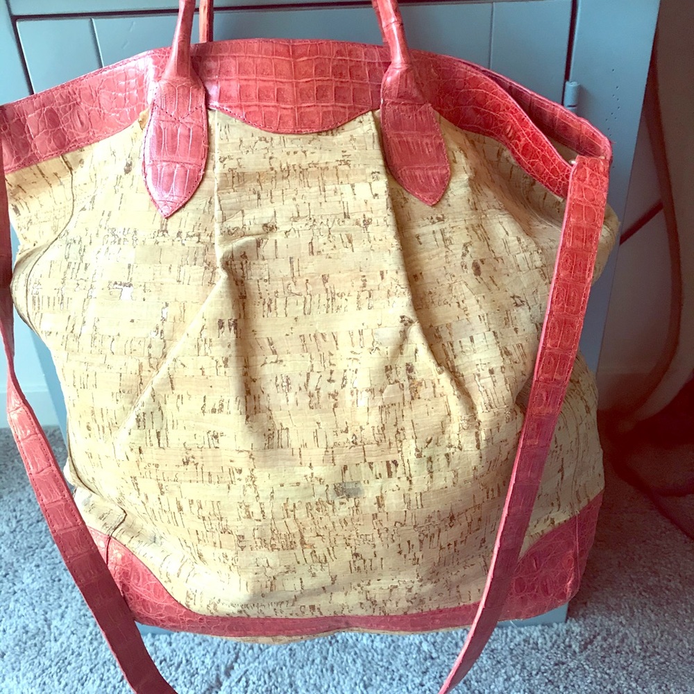 Nancy Gonzales alligator tote